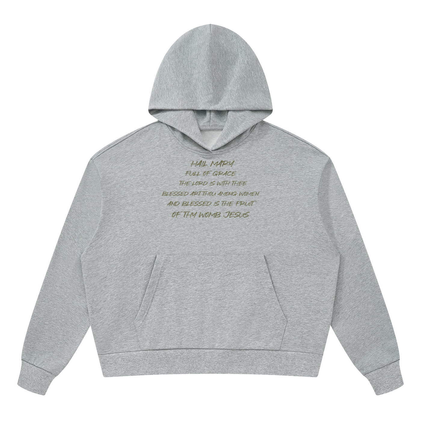 Unisex "Hail Mary" Drop Shoulder Hoodie