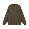 Whom Shall I Fear Oversized Long Sleeve T-Shirt