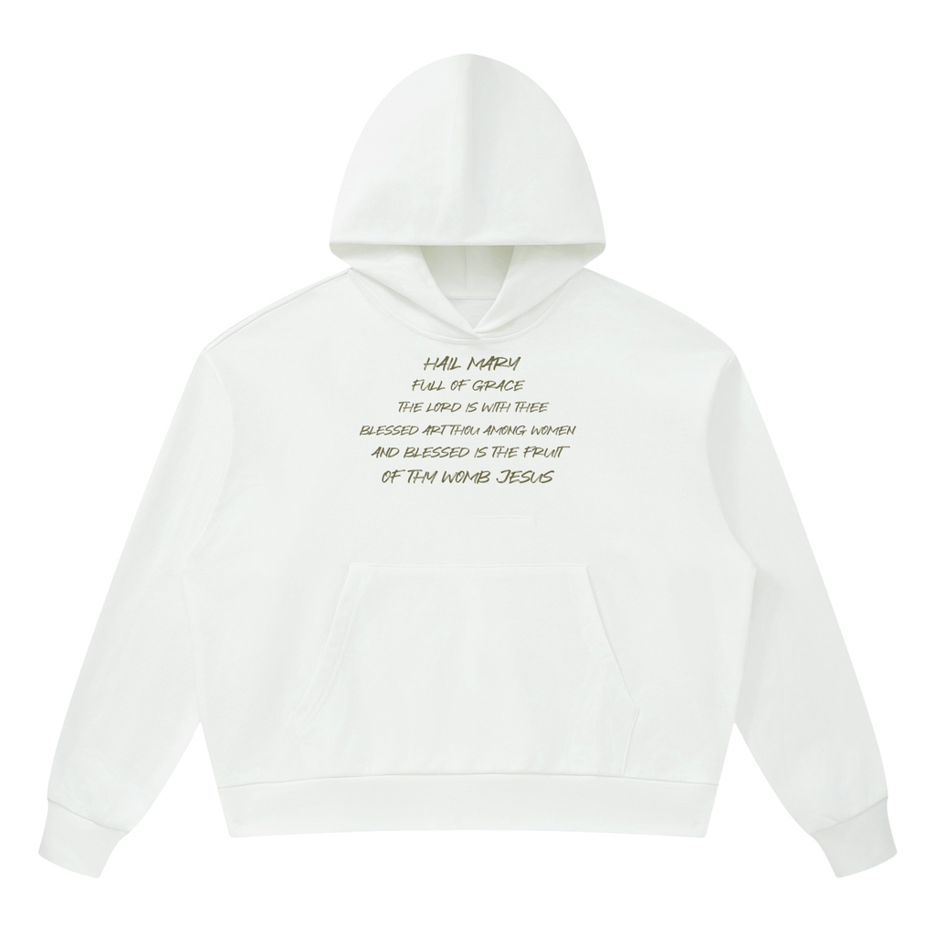 Unisex "Hail Mary" Drop Shoulder Hoodie