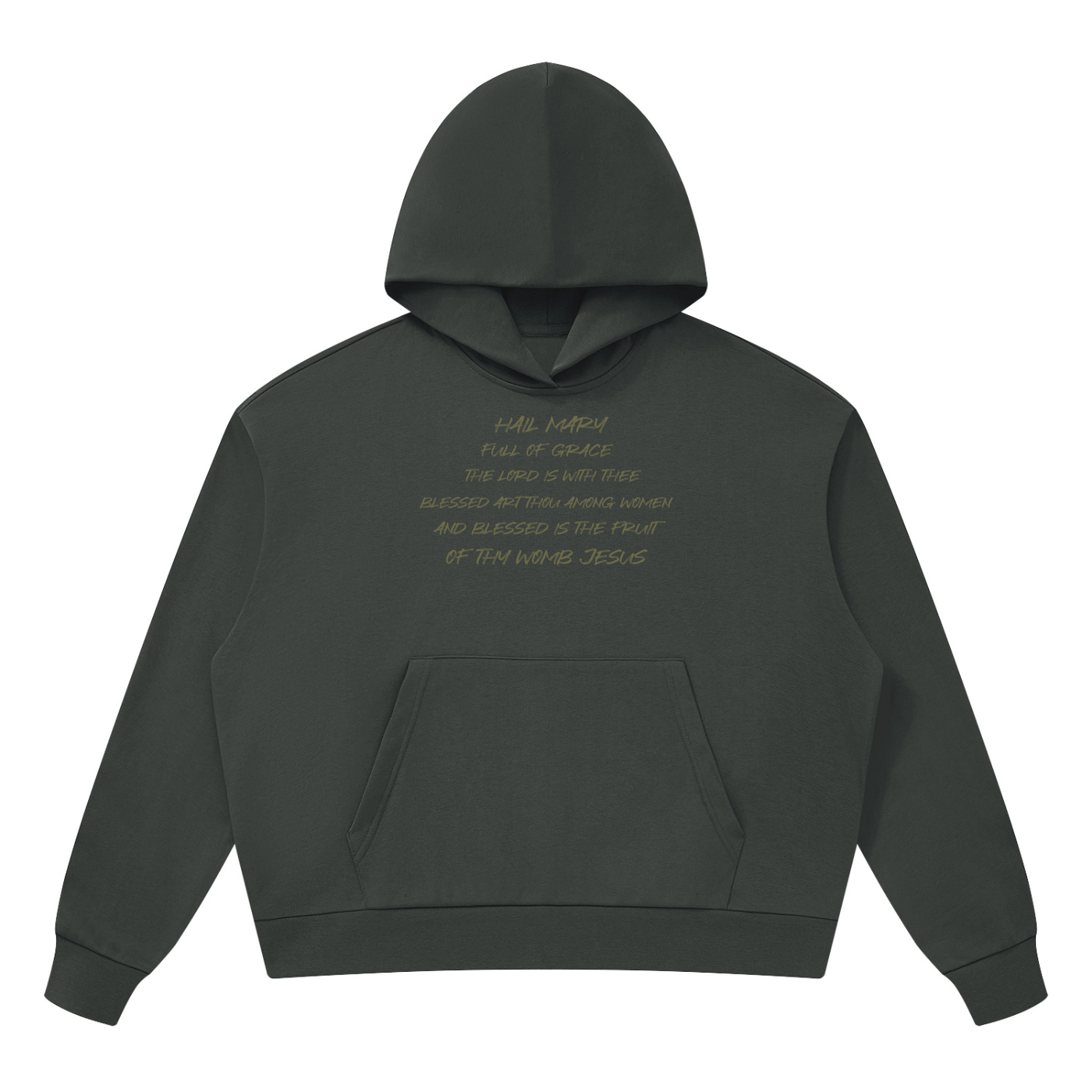 Unisex "Hail Mary" Drop Shoulder Hoodie