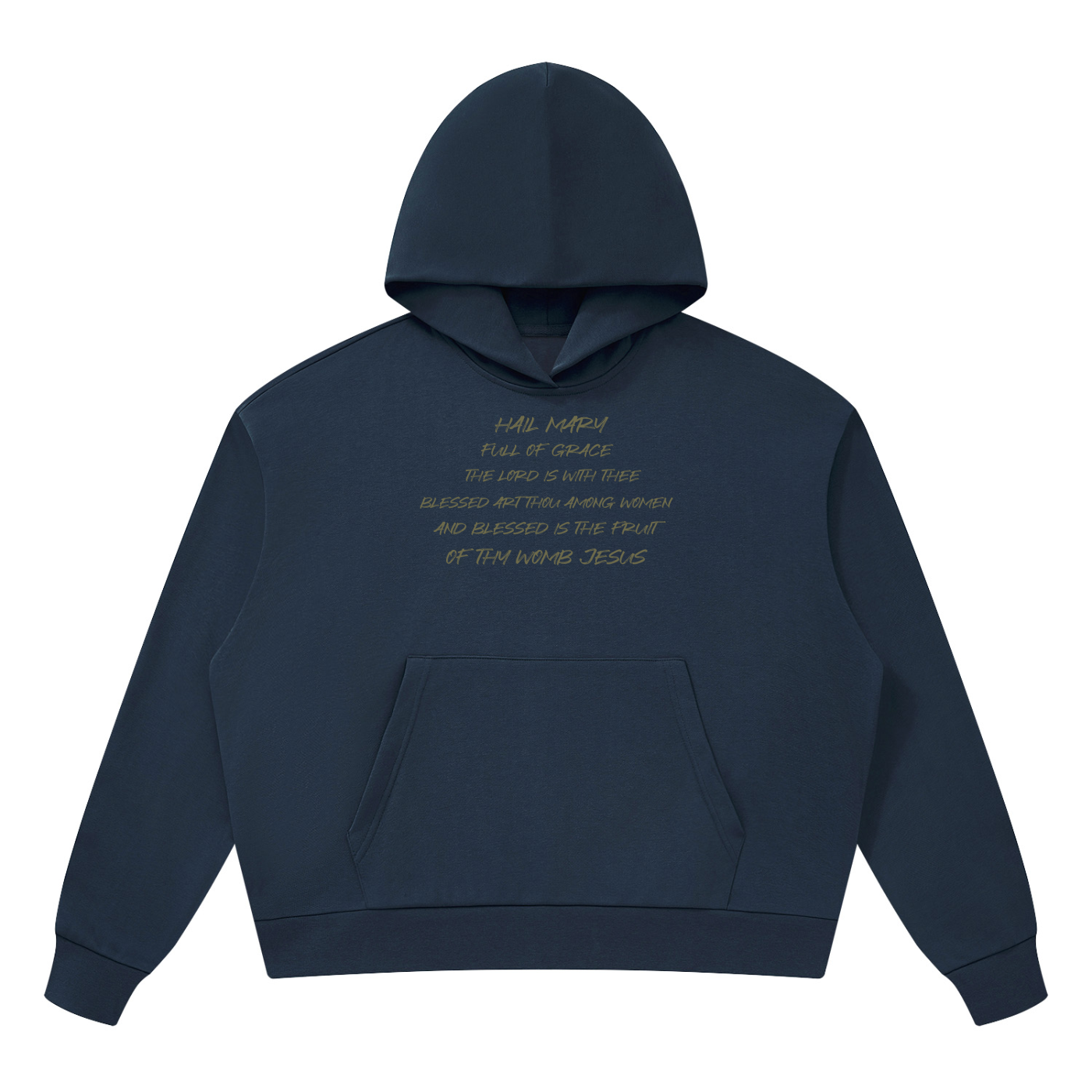 Unisex "Hail Mary" Drop Shoulder Hoodie