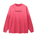 "Whom Shall I Fear" Sacred Studios Long Sleeve T-Shirt