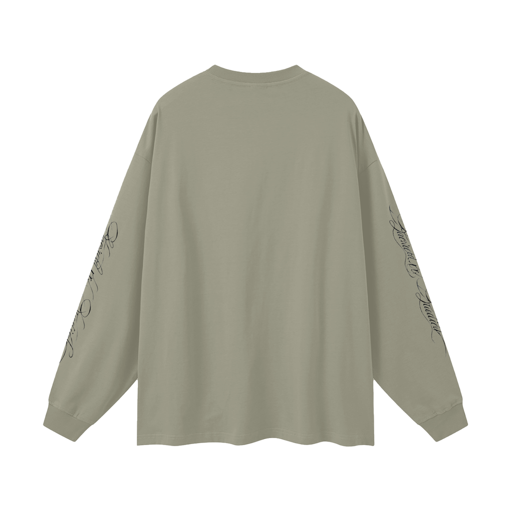 Whom Shall I Fear Oversized Long Sleeve T-Shirt