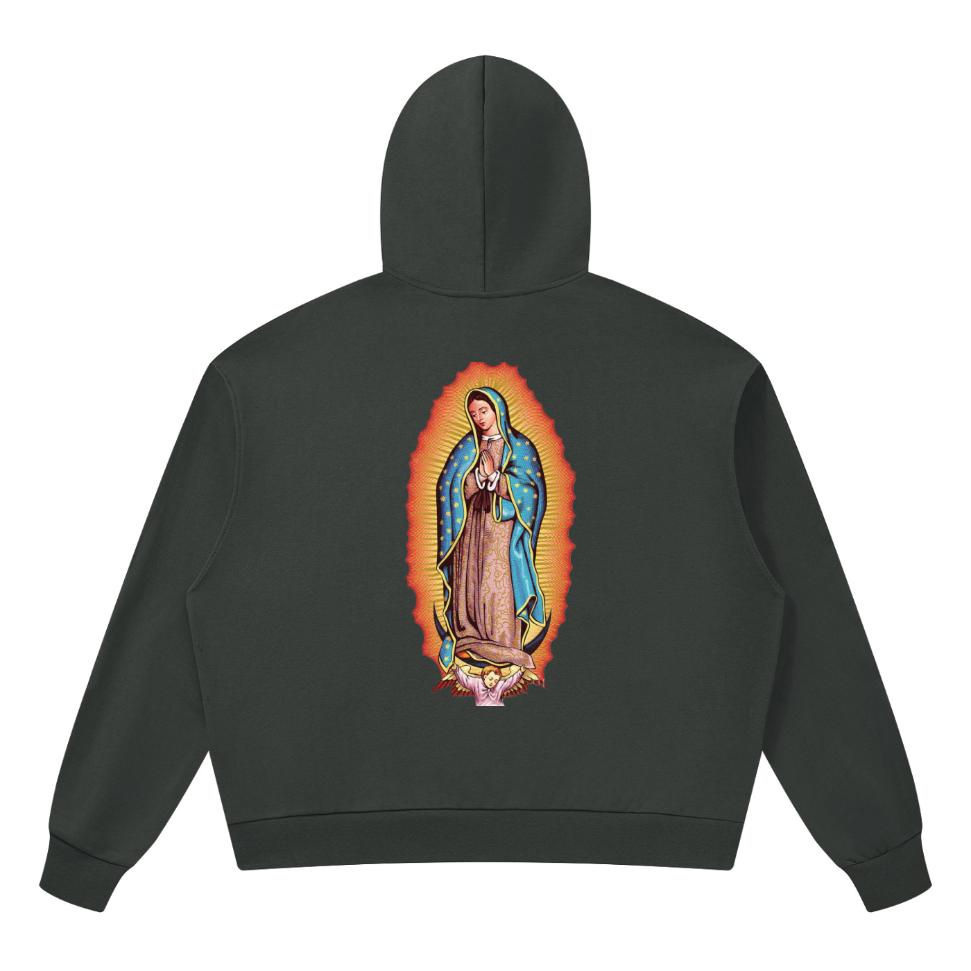 Unisex "Hail Mary" Drop Shoulder Hoodie