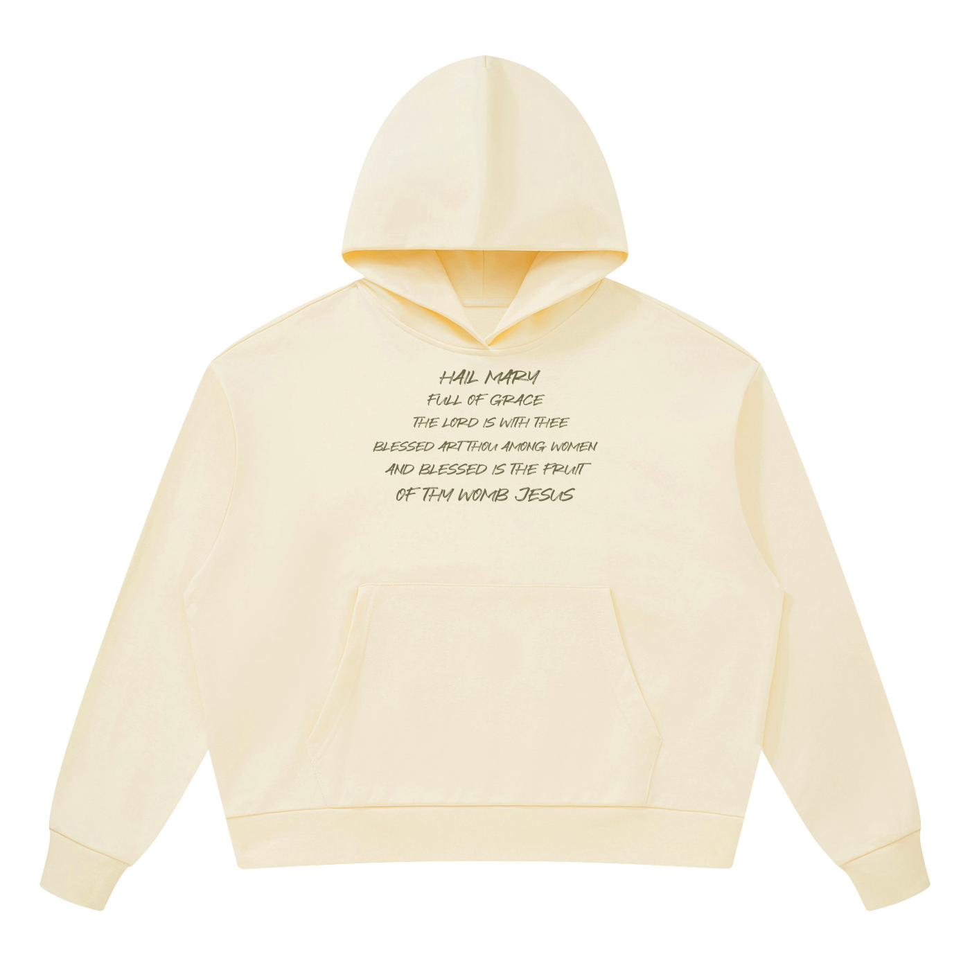 Unisex "Hail Mary" Drop Shoulder Hoodie
